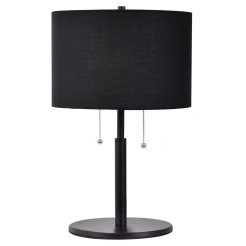 Lampa stołowa czarna 2xE27 LP-0304/2T BK