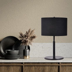 Lampa stołowa czarna 2xE27 LP-0304/2T BK