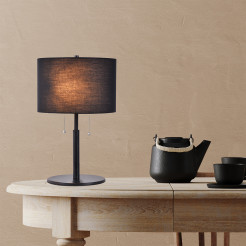 Lampa stołowa czarna 2xE27 LP-0304/2T BK