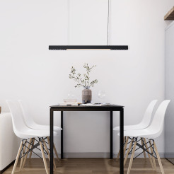 Lampa wisząca L czarna Tuya LED CCT LP-1301/1P L BK Smart