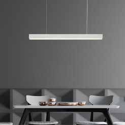 Lampa wisząca L biała Tuya LED CCT LP-1401/1P L WH Smart