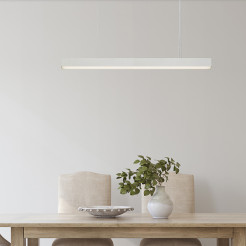 Lampa wisząca L biała Tuya LED CCT LP-1401/1P L WH Smart