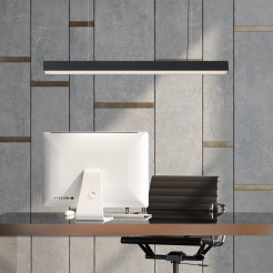 Lampa wisząca L czarna Tuya LED CCT LP-1401/1P L BK Smart