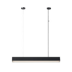 Lampa wisząca M czarna Tuya LED CCT LP-1401/1P M BK Smart