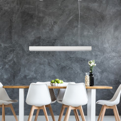 Lampa wisząca L biała Tuya LED CCT LP-1201/1P L WH Smart