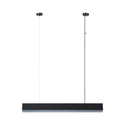 Lampa wisząca M czarna Tuya LED CCT LP-1201/1P M BK Smart