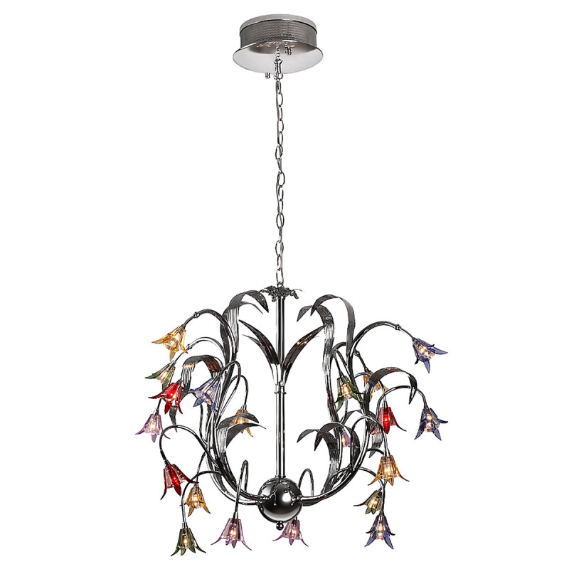 Lampa wisząca Hawai srebrna 20xG4 LP-Q-9038/20