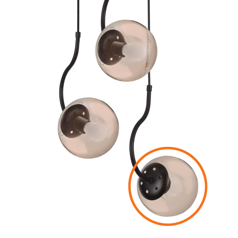Zapasowy klosz Hook LP-125 klosz