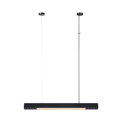 Lampa wisząca M czarna Tuya LED CCT LP-1301/1P M BK Smart