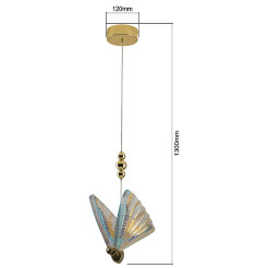 Lampa wisząca 1 mix kolor LED CCT LP-1715/1P color