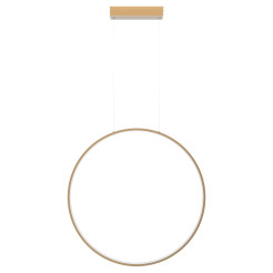 Lampa wisząca L złota IP44 LED CCT LP-999/1P L GD CCT
