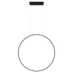 Lampa wisząca L czarna IP44 LED CCT LP-999/1P L BK CCT