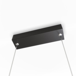 Lampa wisząca L czarna IP44 LED CCT LP-999/1P L BK CCT