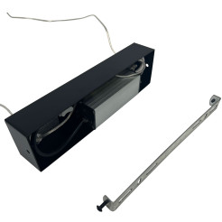 Lampa wisząca L czarna IP44 LED CCT LP-999/1P L BK CCT