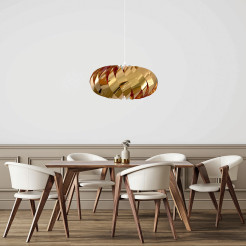 Lampa wisząca Jet złota 1xE27 LP-023/1P GD