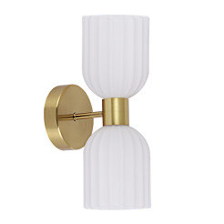 Podwójny kinkiet biały 2xE14 LP-939/2W white