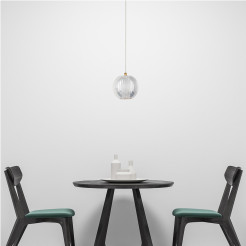 Lampa wisząca 1 złota LED CCT LP-3303/1P GD