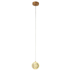 Lampa wisząca 1 złota LED CCT LP-3303/1P GD