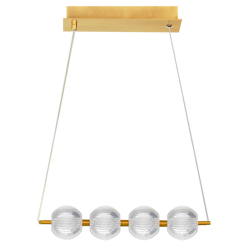 Lampa wisząca 4 złota LED CCT LP-3303/4L GD