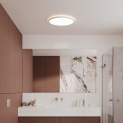 Plafon 28 cm biały LED CCT LP-1707/1C-28 WH
