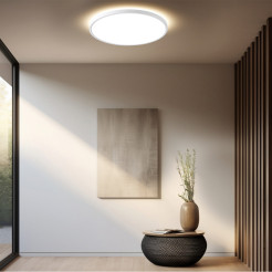 Plafon 38 cm biały LED CCT LP-1707/1C-38 WH