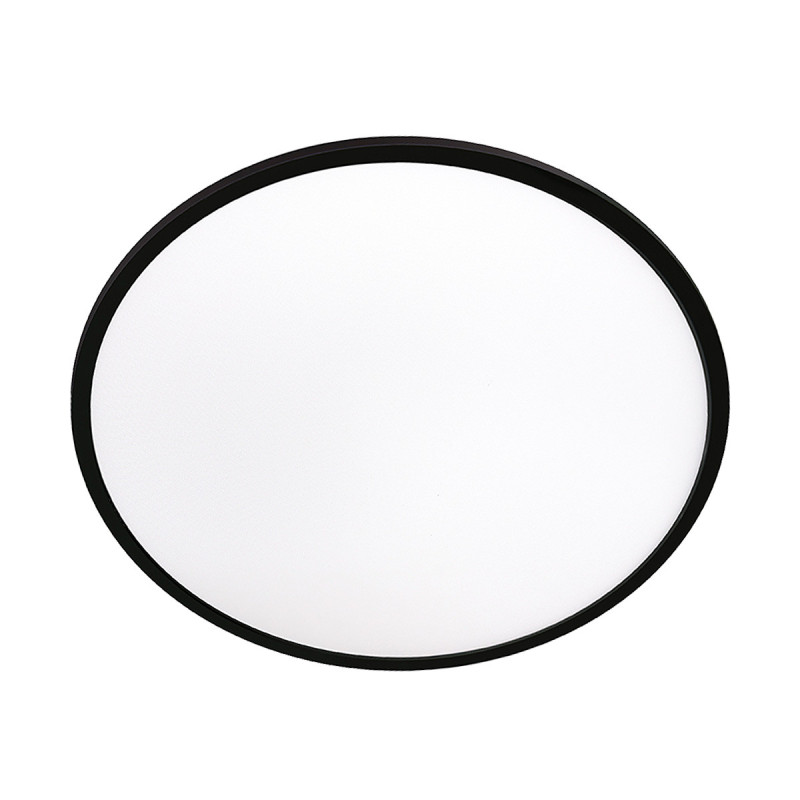 Plafon 28 cm czarny LED CCT LP-1707/1C-28 BK