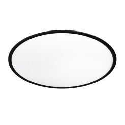 Plafon 28 cm czarny LED CCT LP-1707/1C-28 BK