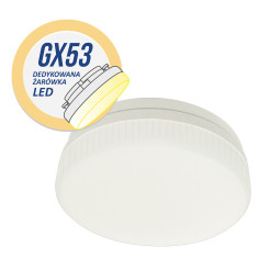 Żarówka LED LP-GX53-5W 3000K LP-GX53-5W 3000K
