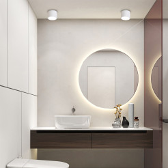 Oprawa natynkowa biała IP65 GX53 LP-6331/1SM IP65 WH