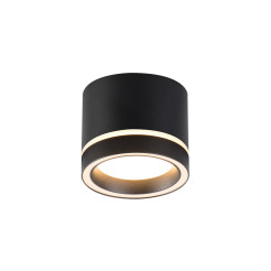 Oprawa natynkowa czarna GX53 LP-6331/1SM R2 BK