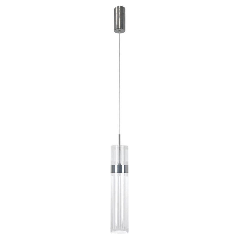 Lampa wisząca srebrna LED CCT LP-1510/1P CH