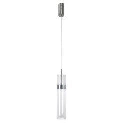 Lampa wisząca srebrna LED CCT LP-1510/1P CH