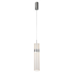 Lampa wisząca srebrna LED CCT LP-1510/1P CH