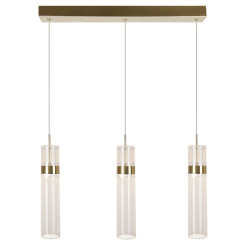Lampa wisząca 3 złota LED CCT LP-1510/3L GD