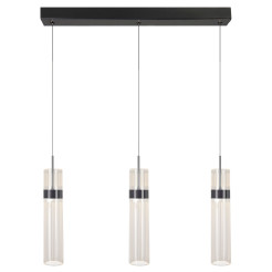 Lampa wisząca 3 grafitowa LED CCT LP-1510/3L GR