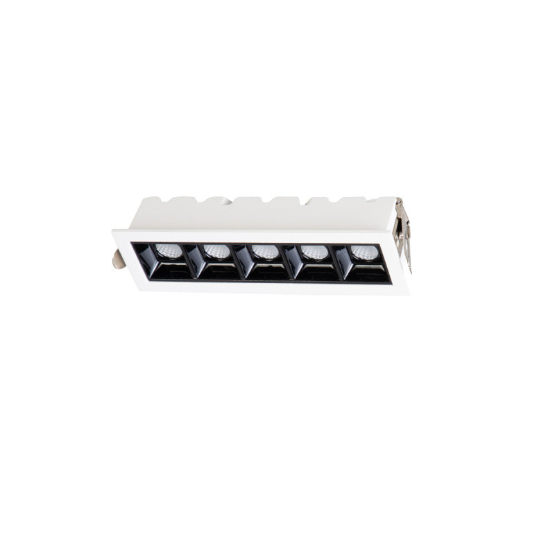 Oprawa podtynkowa 5 biała LED 3000K LP-0406/5RS WH