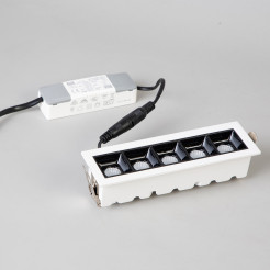 Oprawa podtynkowa 5 biała LED 3000K LP-0406/5RS WH
