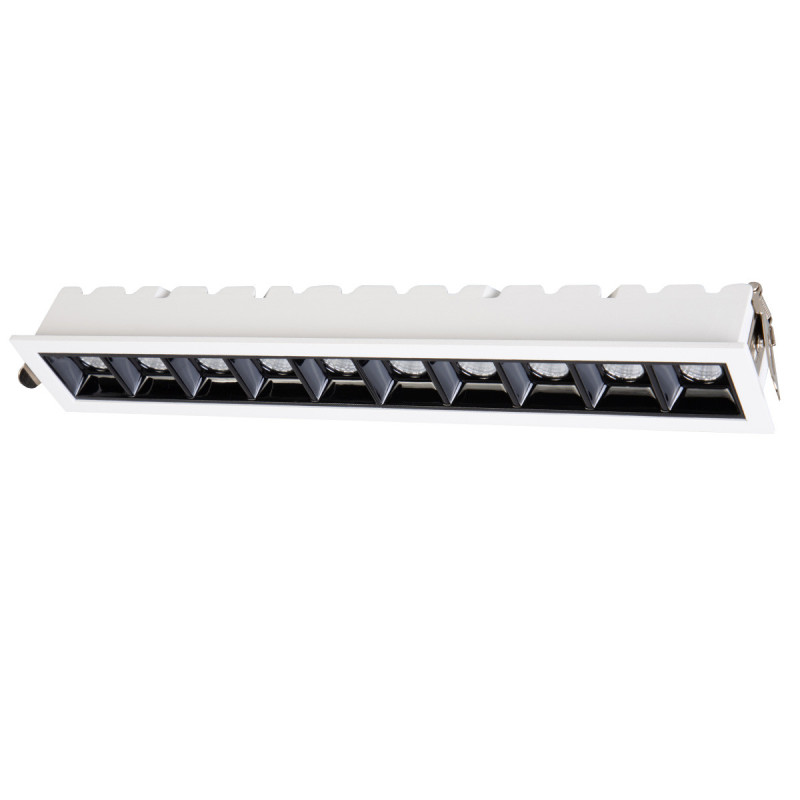 Oprawa podtynkowa 10 biała LED 3000K LP-0406/10RS WH