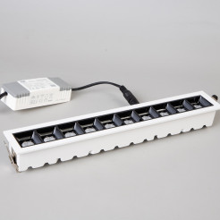Oprawa podtynkowa 10 biała LED 3000K LP-0406/10RS WH
