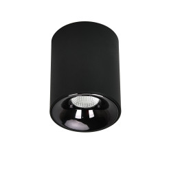 Oprawa natynkowa czarna LED CCT LP-4848/1RM BK