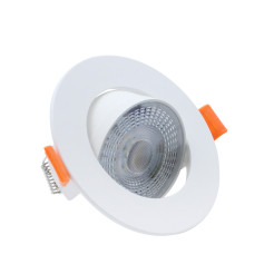 Ruchome oczko podtynkowe białe LED CCT LP-1506/1RS WH