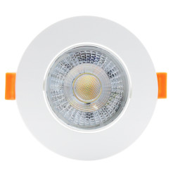 Ruchome oczko podtynkowe białe LED CCT LP-1506/1RS WH