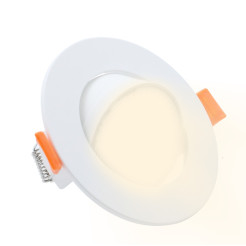 Ruchome oczko podtynkowe białe LED CCT LP-1506/1RS WH
