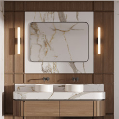 Kinkiet 45 cm czarny LED CCT LP-0510/1W-45 BK