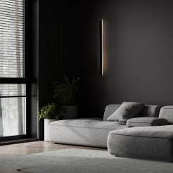 Kinkiet 90 cm czarny IP54 LED CCT LP-789/1W 90 BK