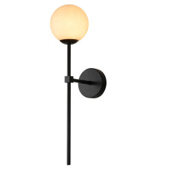 Kinkiet czarny IP44 1xG9 LP-008/1W BK