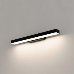 Kinkiet 42 cm czarny IP44 LED CCT LP-987/1W S BK