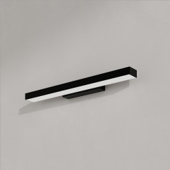 Kinkiet 42 cm czarny IP44 LED CCT LP-987/1W S BK