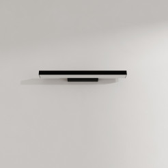 Kinkiet 42 cm czarny IP44 LED CCT LP-987/1W S BK