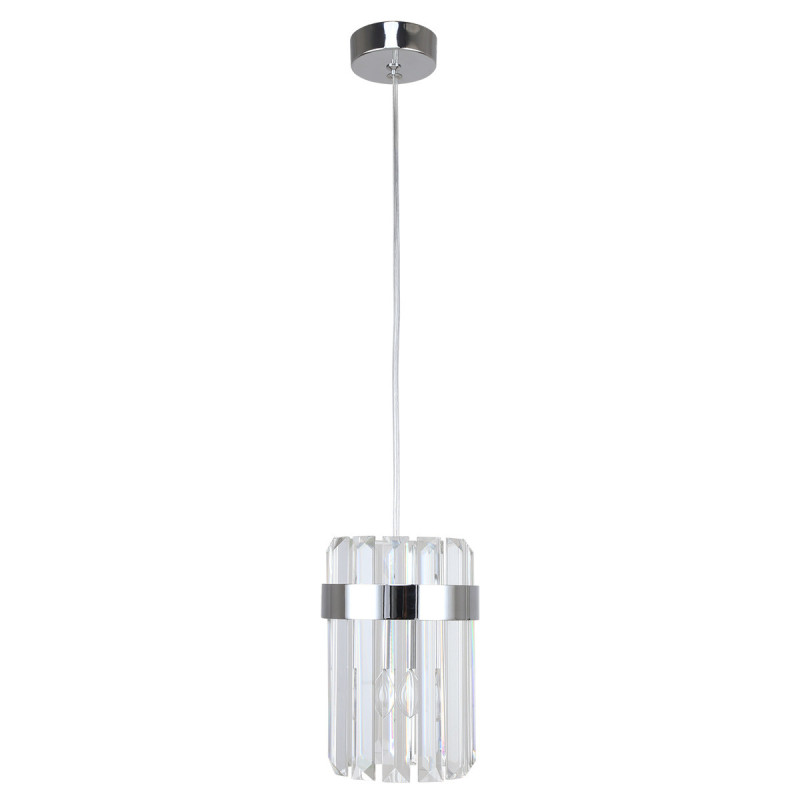Lampa wisząca 1 chrom 1xE14 LP-2910/1P CH